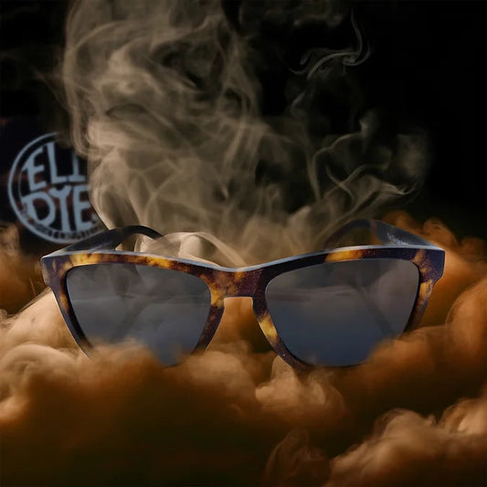 The Tie-Dye Tortoise Sunglasses: Bold, Groovy, and Uniquely You
