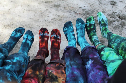 Cool and Comfy Tie-Dye Socks: A Bold Splash of Style and Comfort