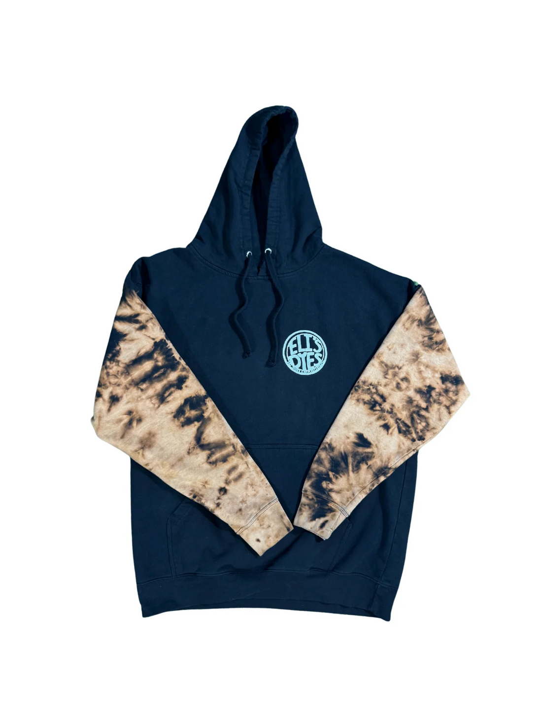 Bleached Sleeves Hoodie – Bold Streetwear Style | Limited Edition by Eli’s Dyes