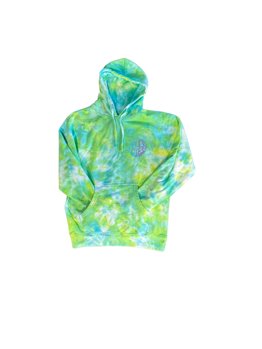 Lime Light Tie-Dye Hoodie