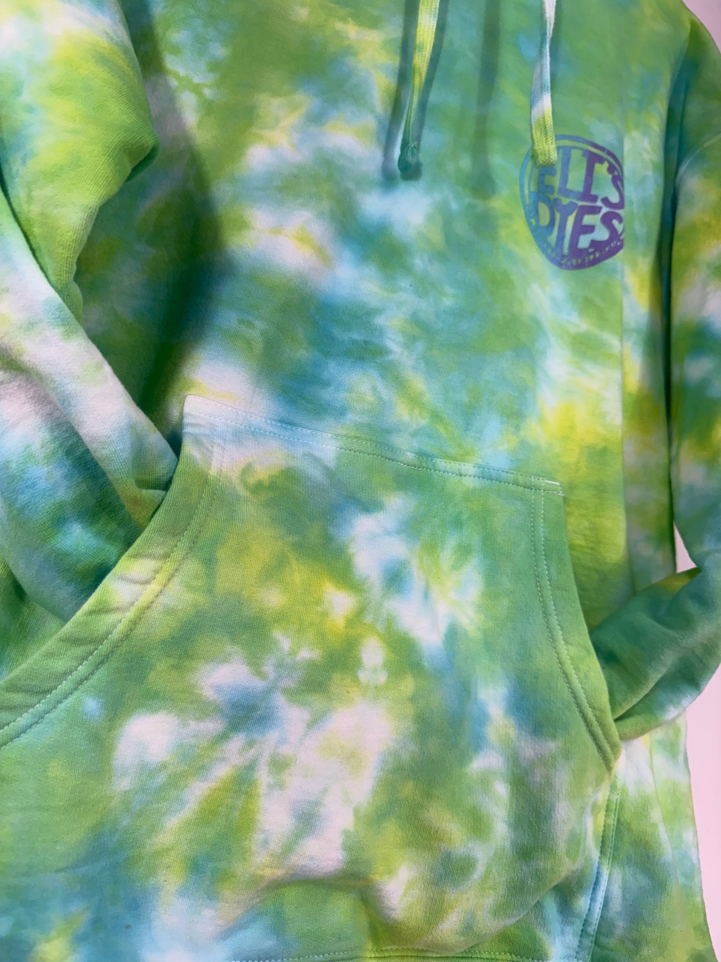 Lime Light Tie-Dye Hoodie