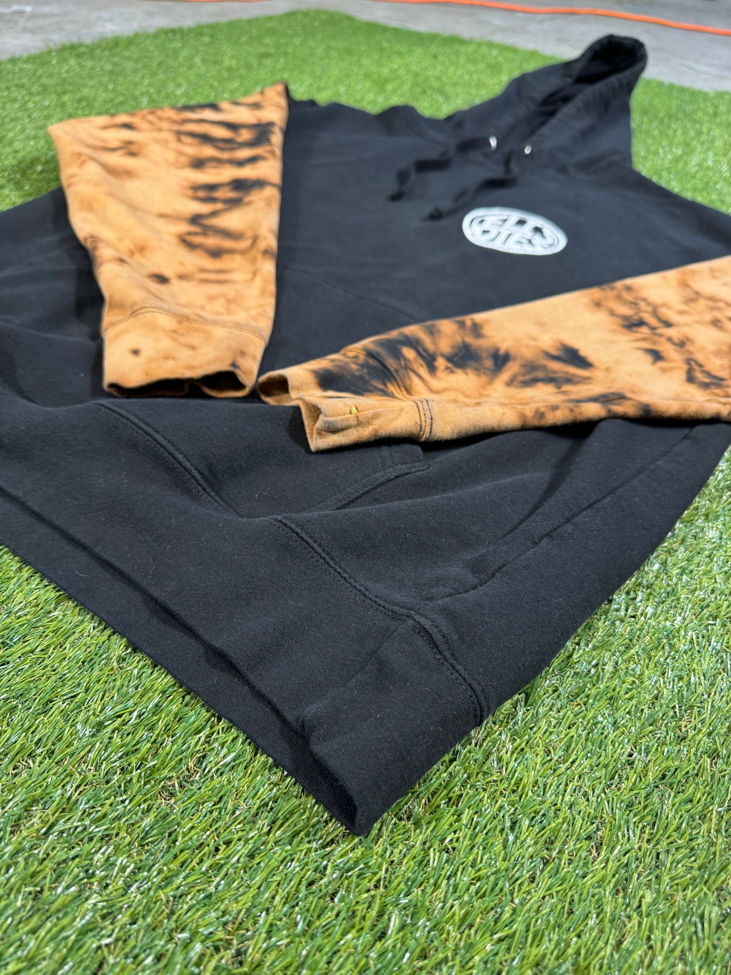 Bleached Sleeves Hoodie