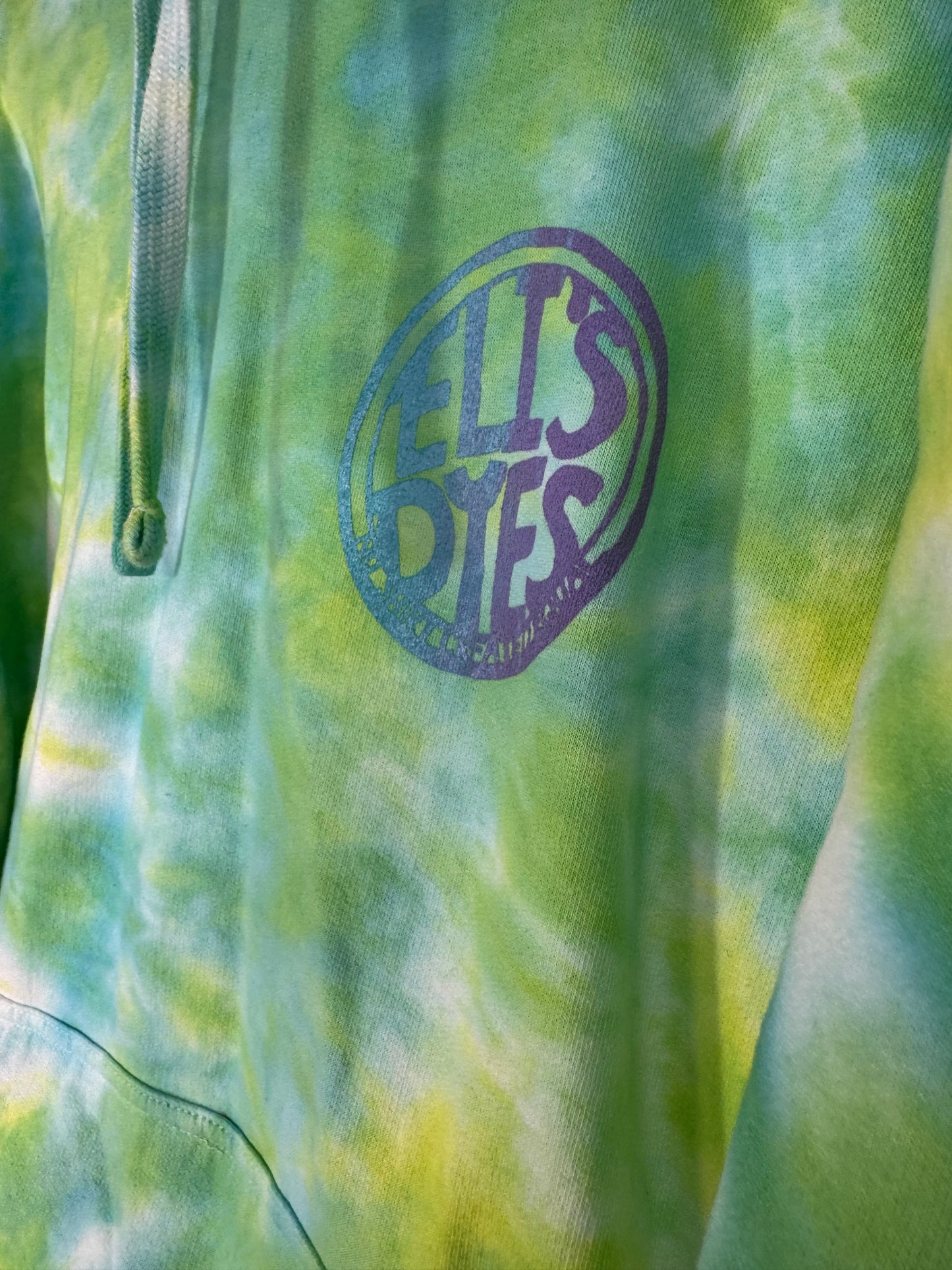 Lime Light Tie-Dye Hoodie