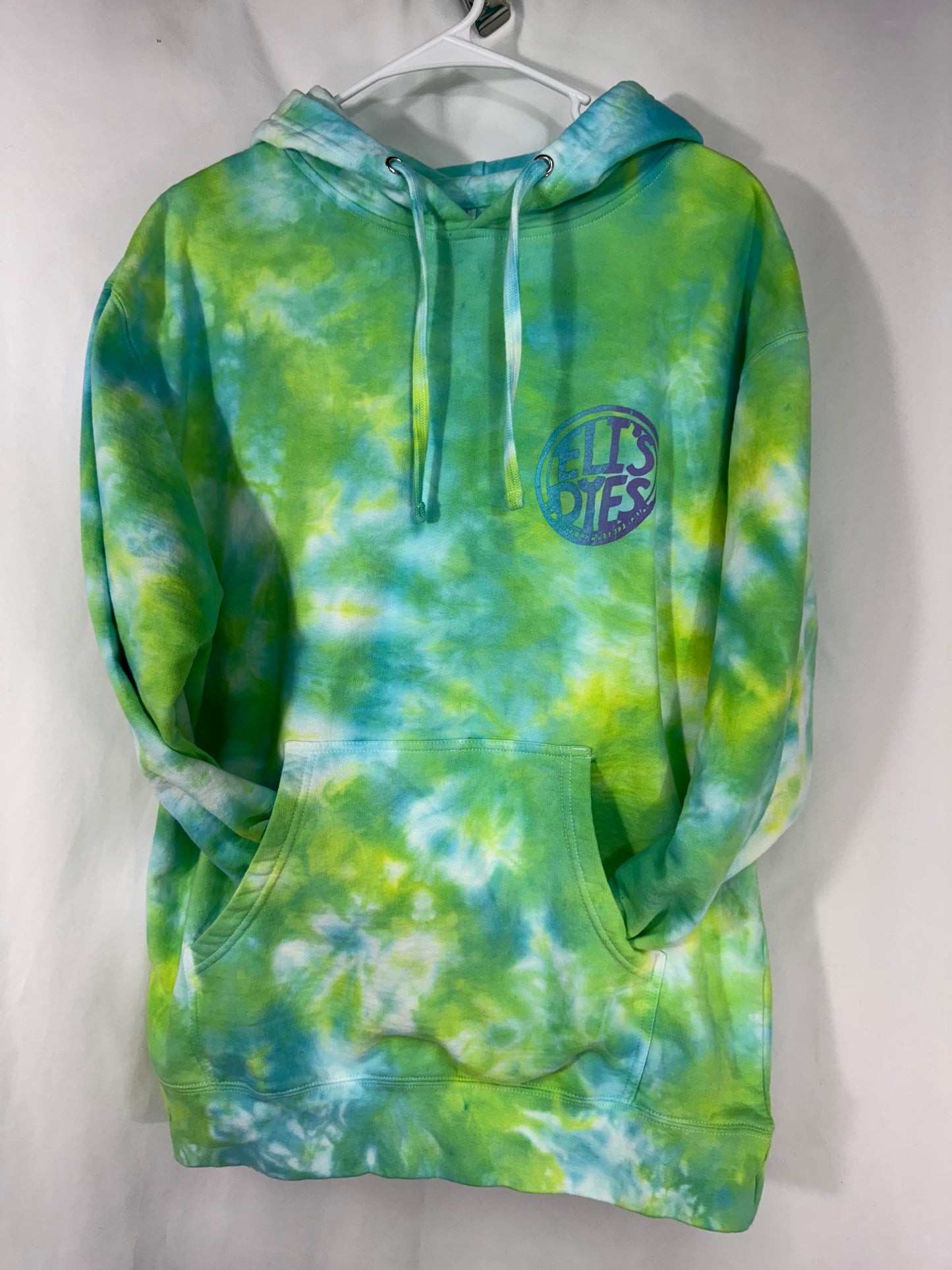 Lime Light Tie-Dye Hoodie