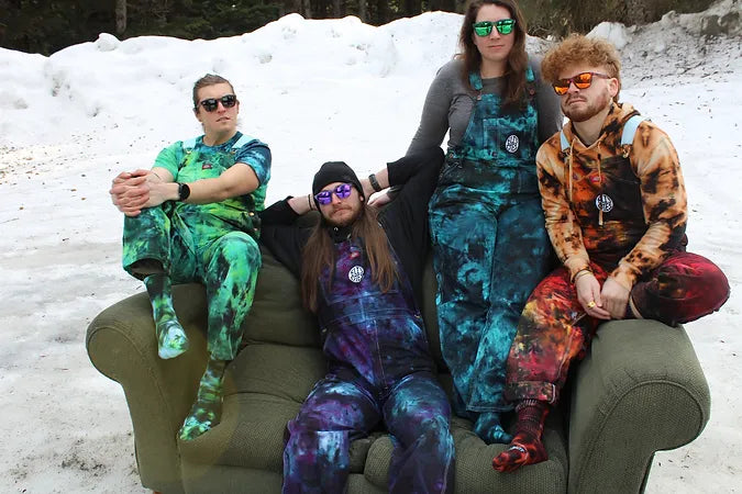 Tie-Dye Overalls