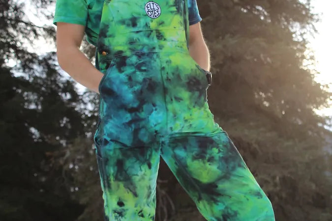 Tie-Dye Overalls