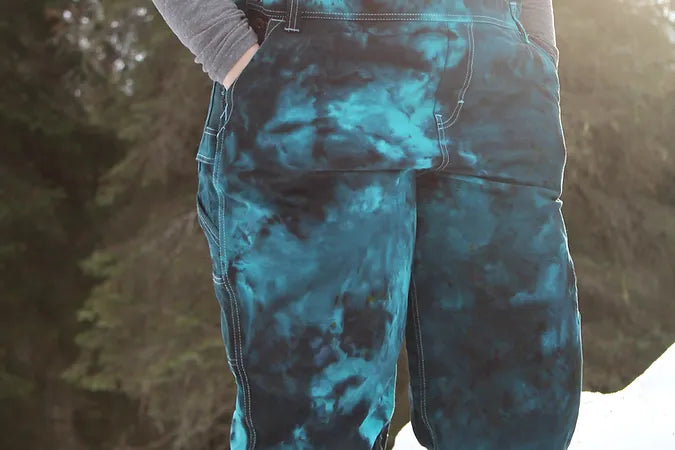 Tie-Dye Overalls