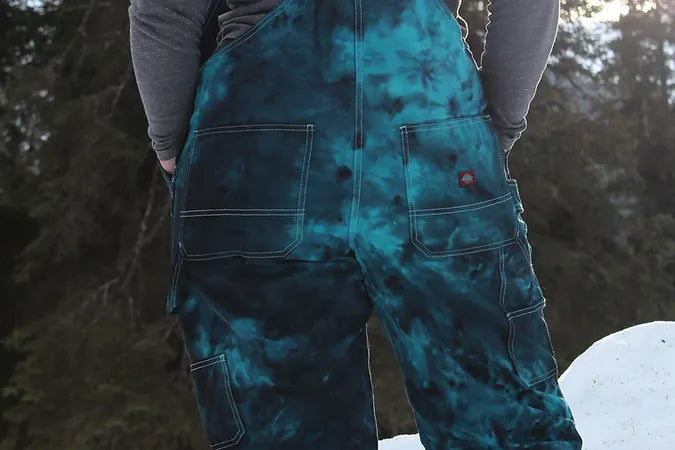 Tie-Dye Overalls