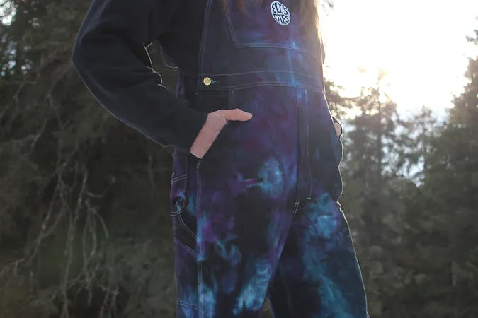 Tie-Dye Overalls