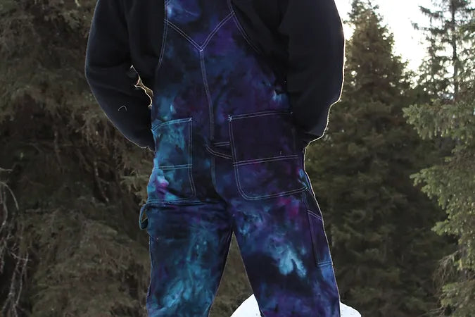 Tie-Dye Overalls