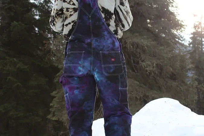 Tie-Dye Overalls