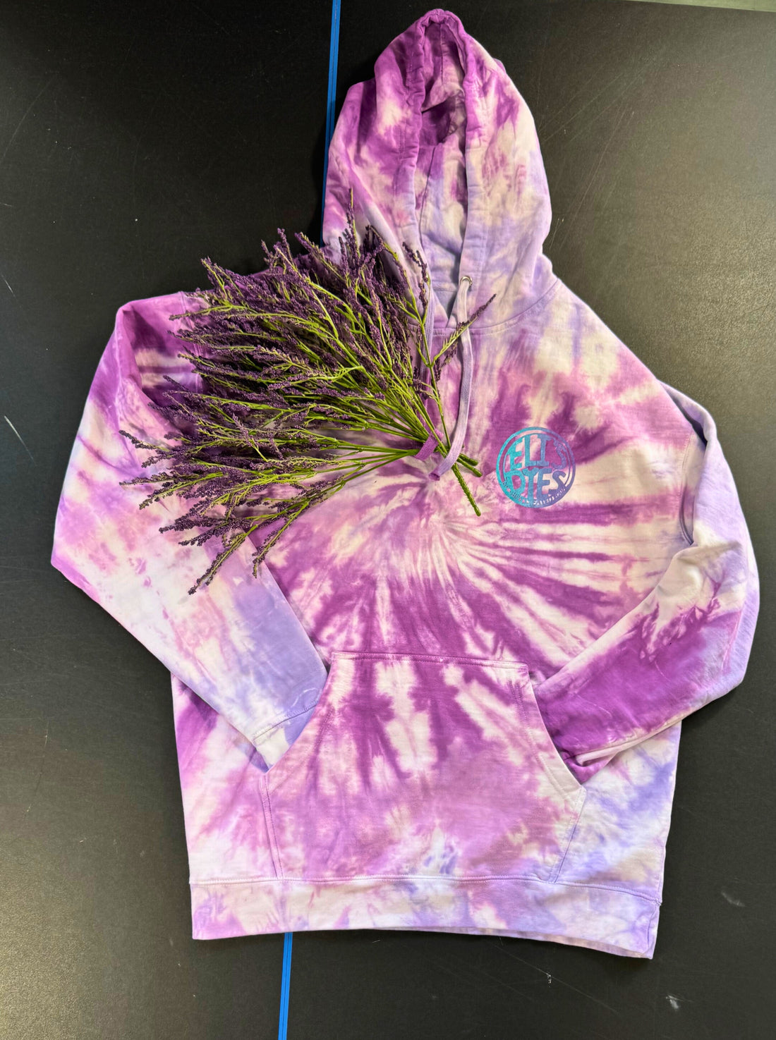 Lavender Fields Pastel Hoodie – Spring-Inspired, Hand-Dyed, and Limited Edition