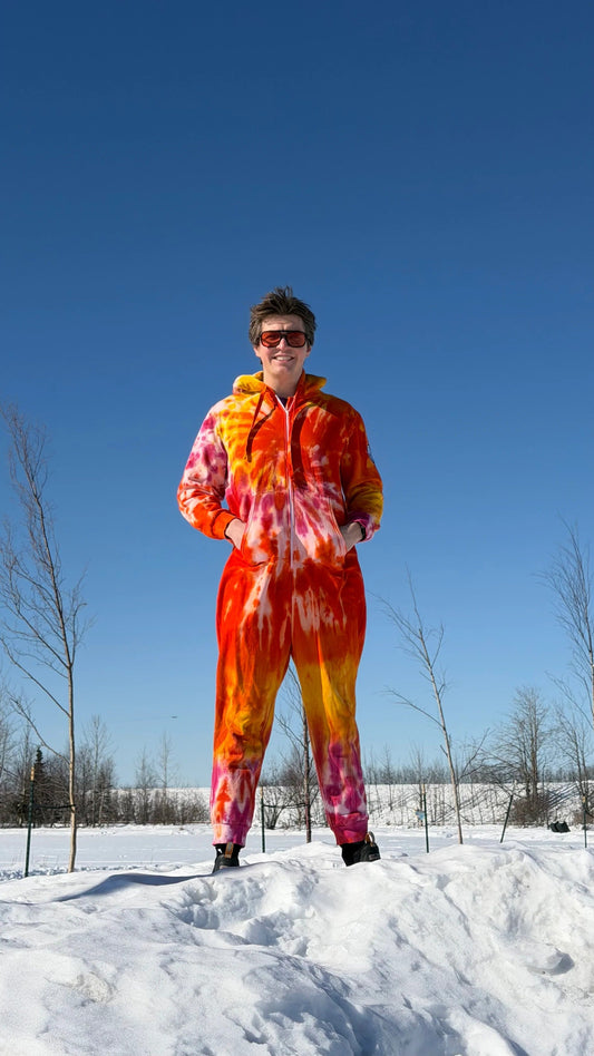 Sunny Dayz Onesie – The Cozy Tie-Dye One-Piece You’ll Live In