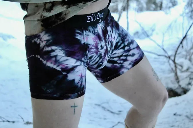 Eli’s Dyes Tie-Dye Boxer Briefs – Bold Comfort with a Splash of Color