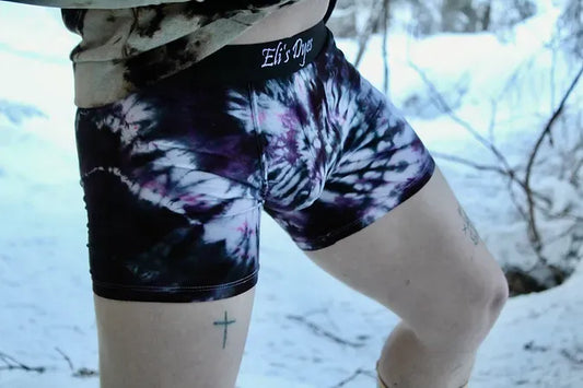 Eli’s Dyes Tie-Dye Boxer Briefs – Bold Comfort with a Splash of Color