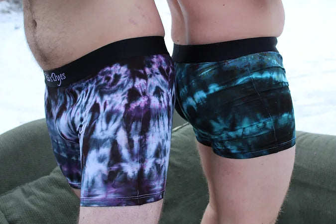 Tie Dye Boxer Brief Style Underwear