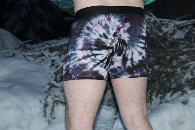 Tie Dye Boxer Brief Style Underwear