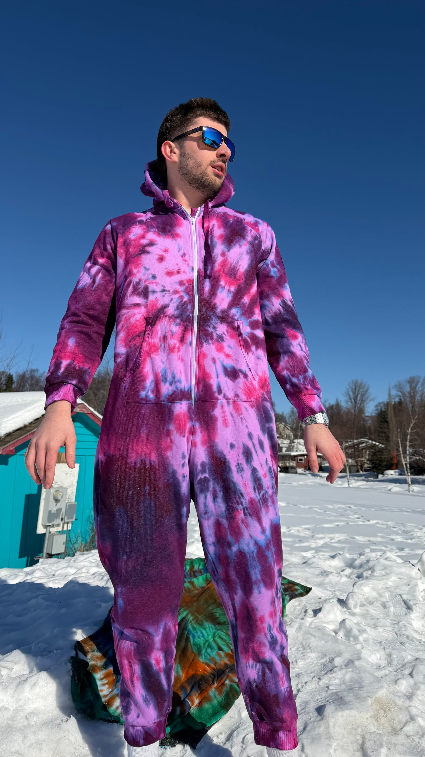 Pinked out Onesie
