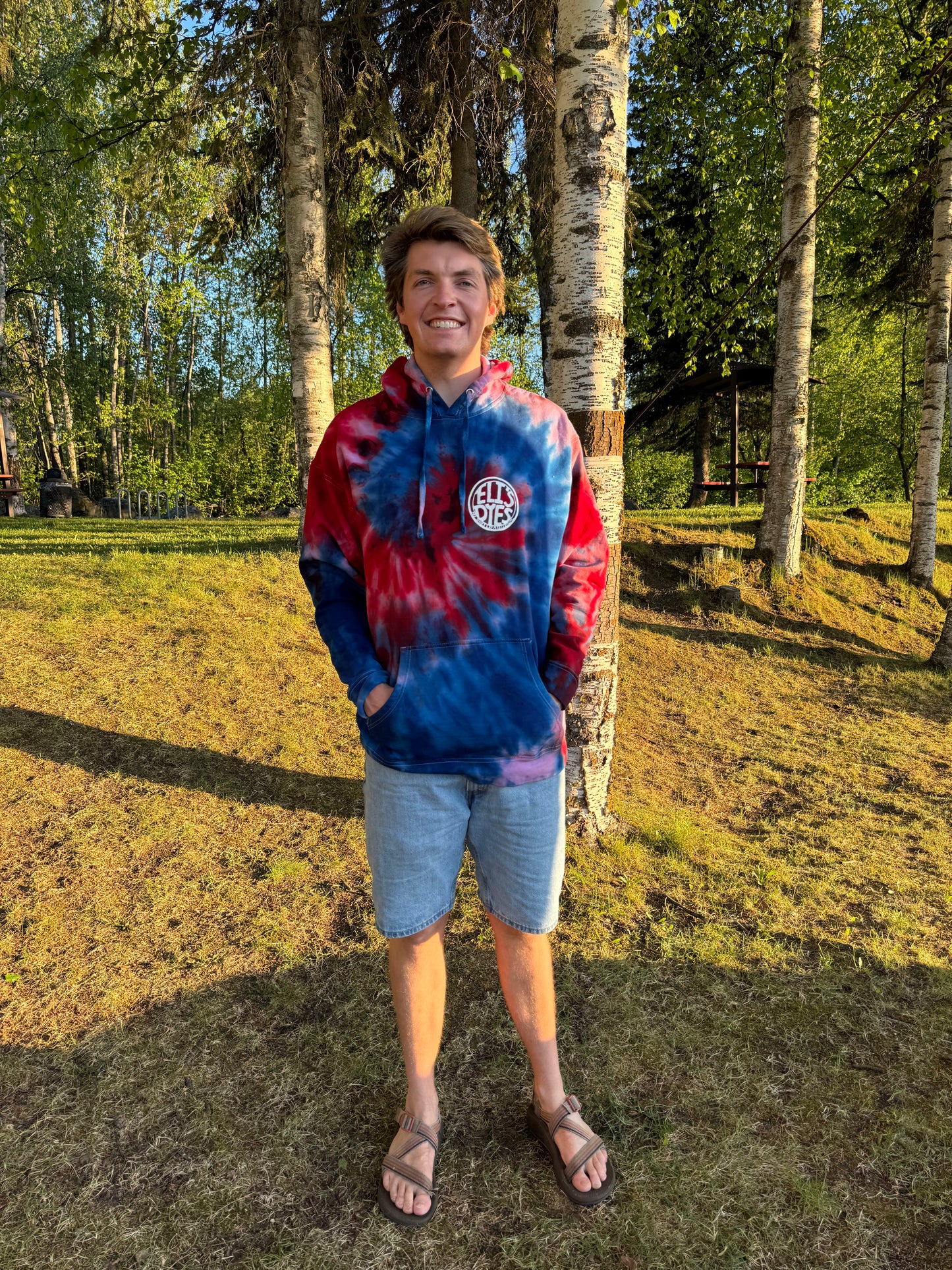 Red, White, and Blue Hoodie