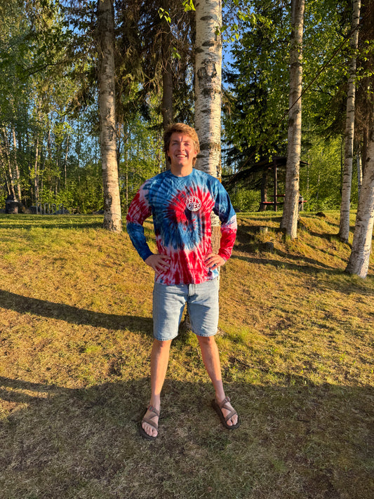 Red, White, and Blue long sleeve