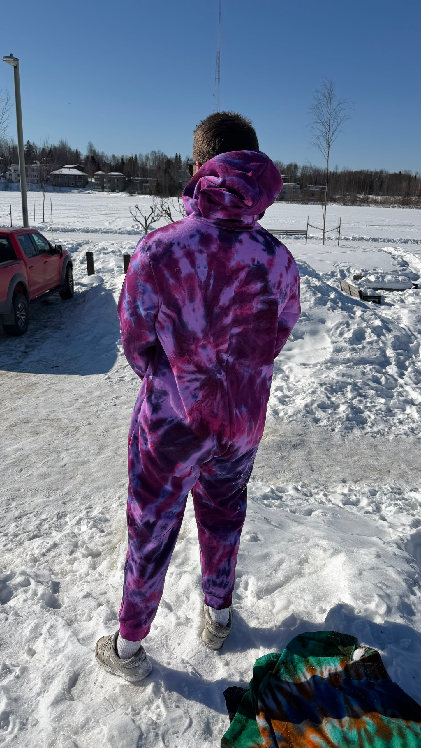Pinked out Onesie