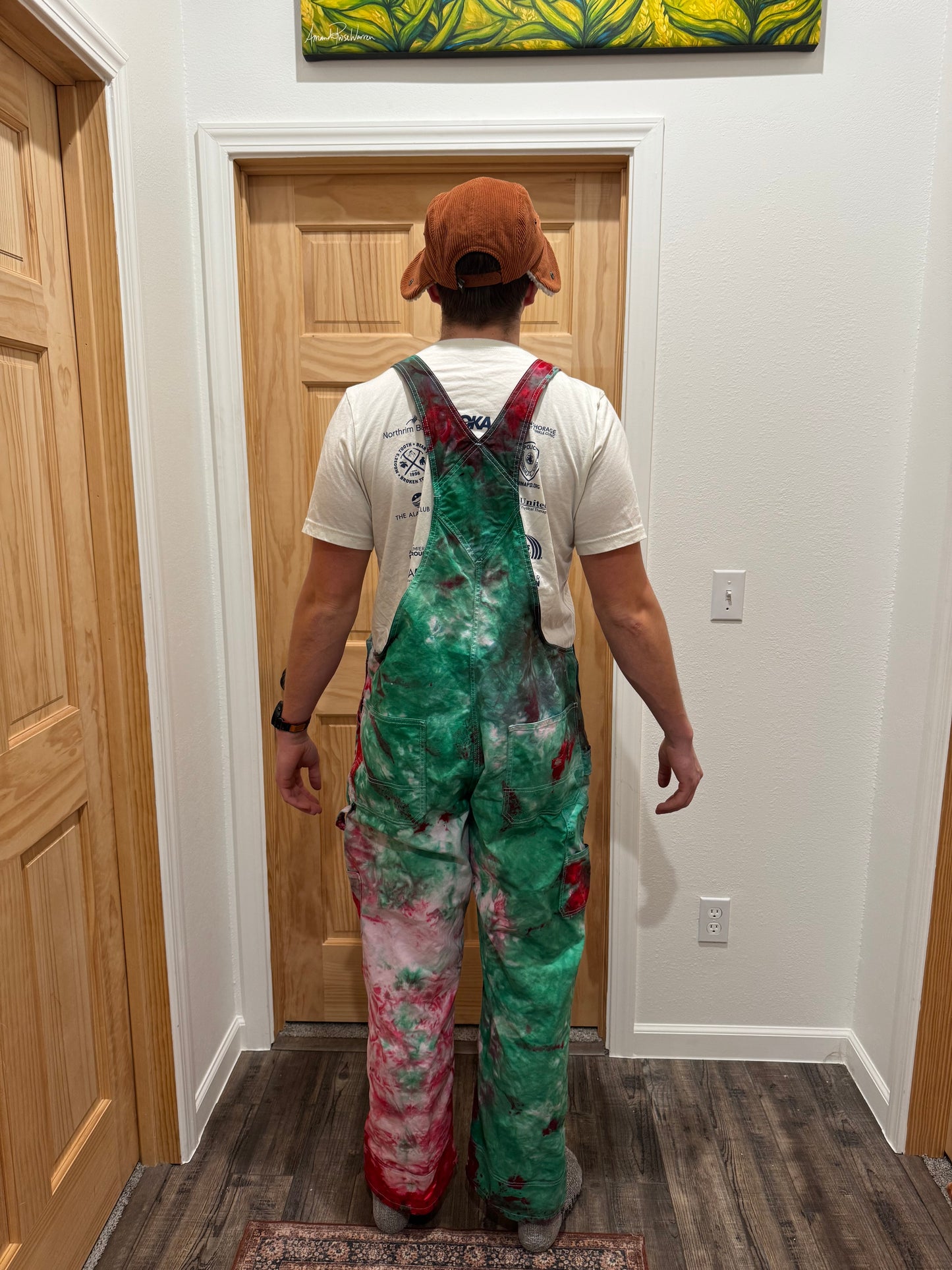 Xmas themed overalls